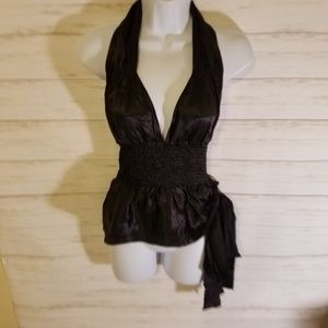 Silk halter